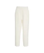 Silvia pantalone in velluto a coste latte