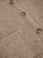 Cordelia cardigan alpaca/lurex beige