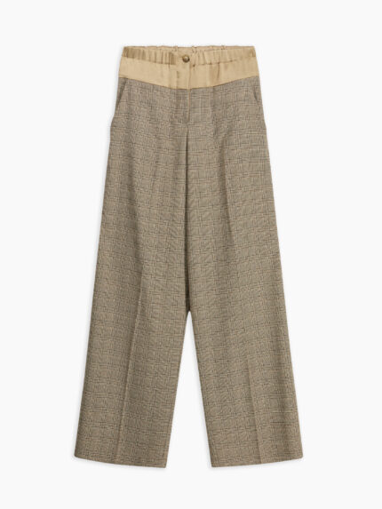 Eugenie pantalone ampio beige
