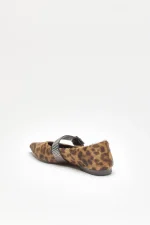 Ballerine Dondup in pelle animalier