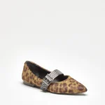 Ballerine Dondup in pelle animalier