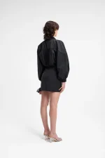 Miniabito in nylon nero