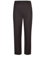 Pantalone in misto lana marrone