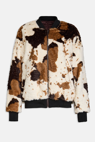 Bomber double wear animalier
