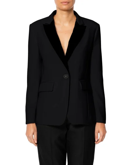 Giacca smoking cady nero