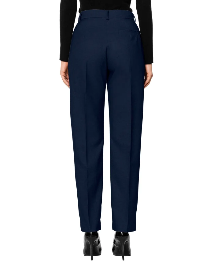 Pantalone tubo diagonale