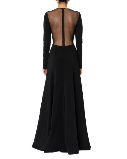 Dress lungo cady nero