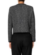 Giacca chanel tweed grigio