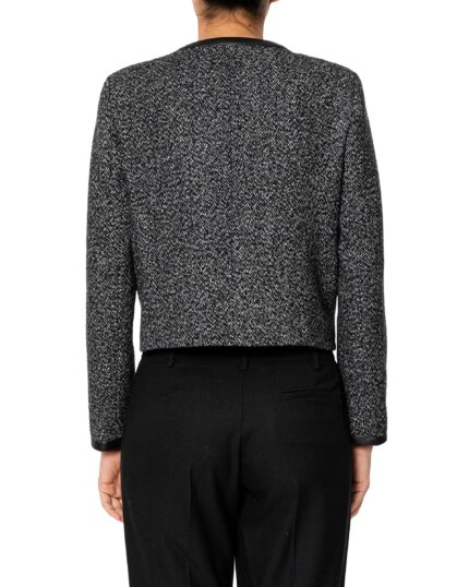 Giacca chanel tweed grigio