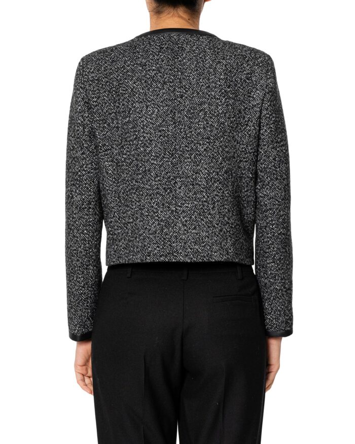 Giacca chanel tweed grigio