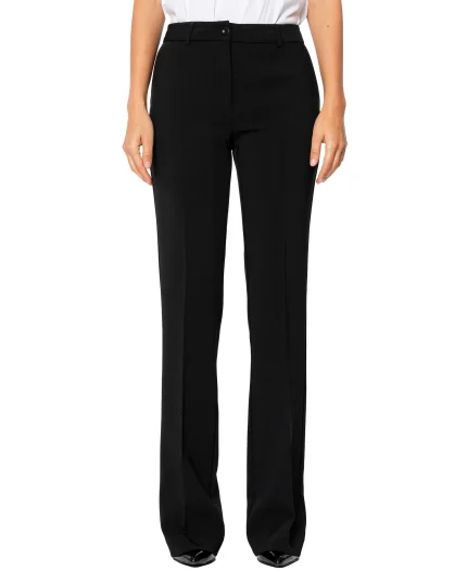 Pantalone flare cady nero