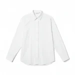 Camicia over pop bianca