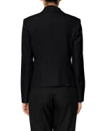 Giacca monopetto slim basic nero