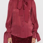 Camicia bordeaux
