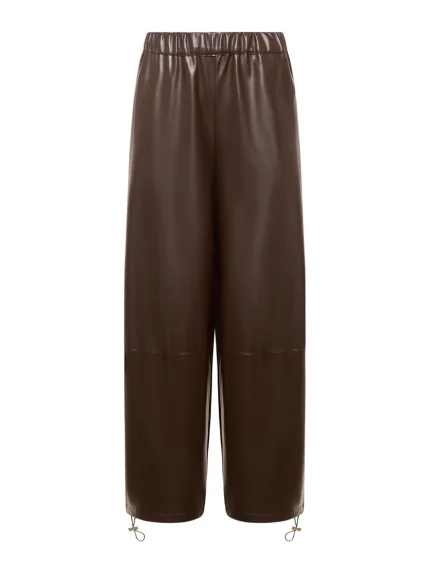 Pantalone jogger marrone