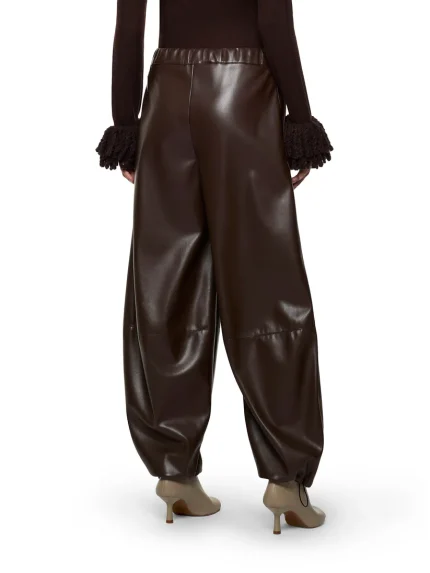 Pantalone jogger marrone