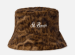 Bucket hat fur - leopard