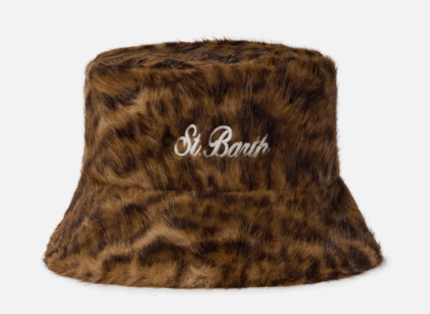 Bucket hat fur - leopard