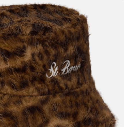 Bucket hat fur - leopard
