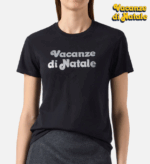 T-shirt in cotone emilie w- vacanze logo