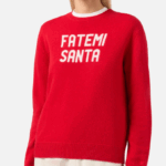 New Queen con scritta FATEMI SANTA rosso