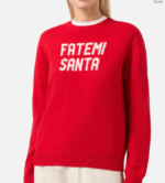New Queen con scritta FATEMI SANTA rosso