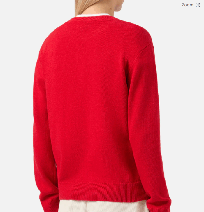 New Queen con scritta FATEMI SANTA rosso