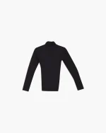 Dolcevita in tessuto tinta unita