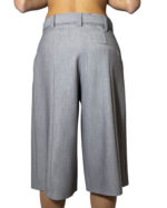 Bermuda con cinta grigio