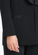 Giacca nera in stile smoking