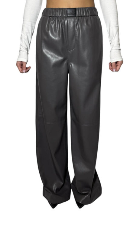 Pantalone in ecopelle