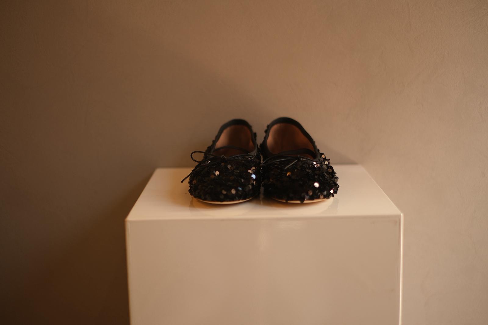 10888 Ballerina pailettes nere