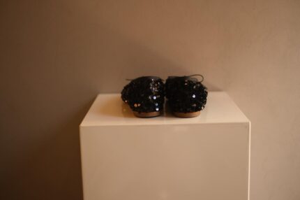 Ballerina pailettes nere