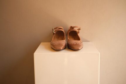 scarpa decolletè acero