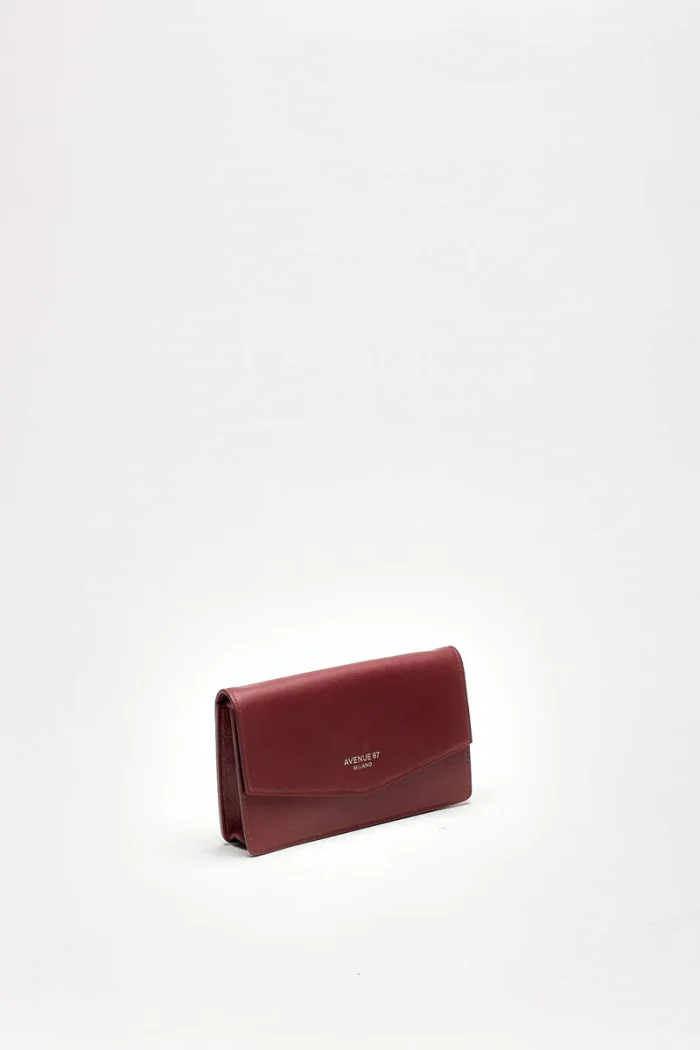 Mini borsa in pelle nera