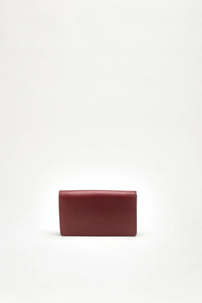 Mini borsa in pelle nera