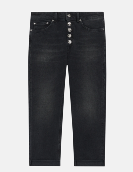 Jeans Koons loose in denim stretch nero