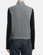 Maglia dolcevita regular in costa inglese