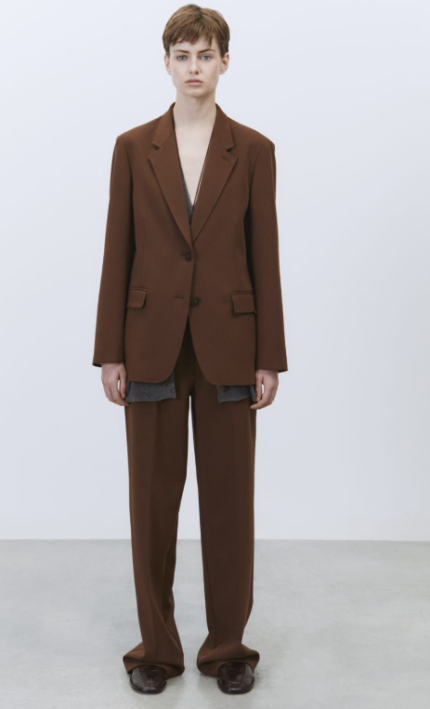 Giacca sartoriale legno