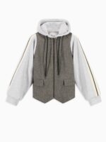 Lysandra cardigan base grigia