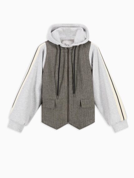 Lysandra cardigan base grigia