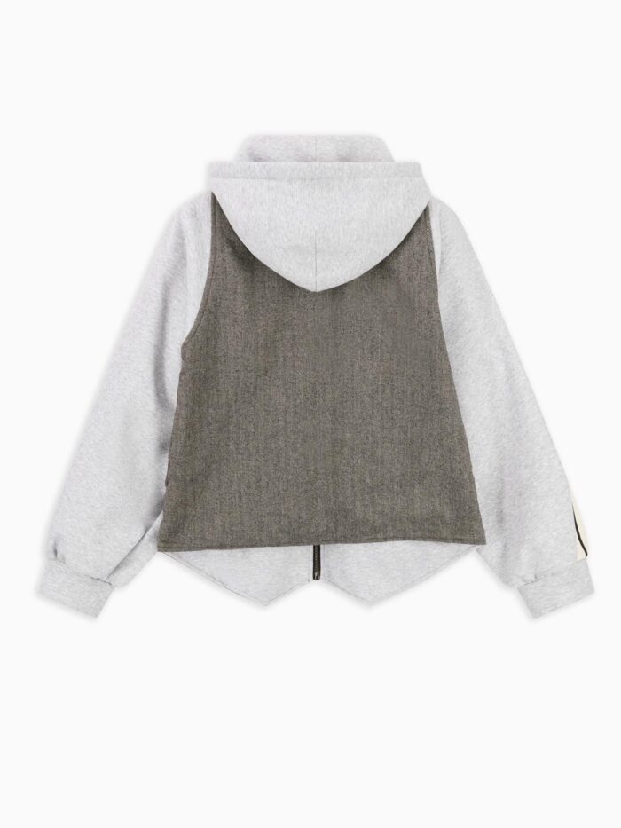 Lysandra cardigan base grigia