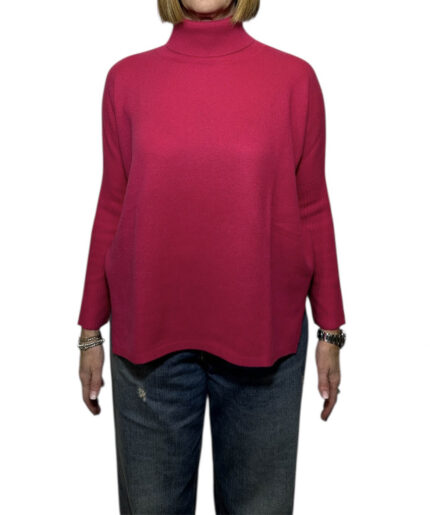 Maglia poncho in cashmere Margareth