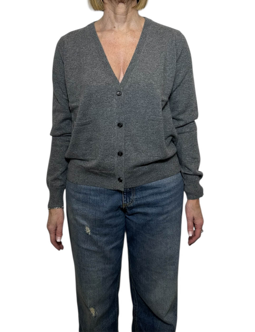 11265 Cardigan Ava grigio