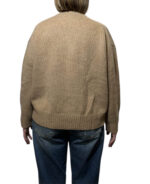 Maglione in cashmere Elisa cammello