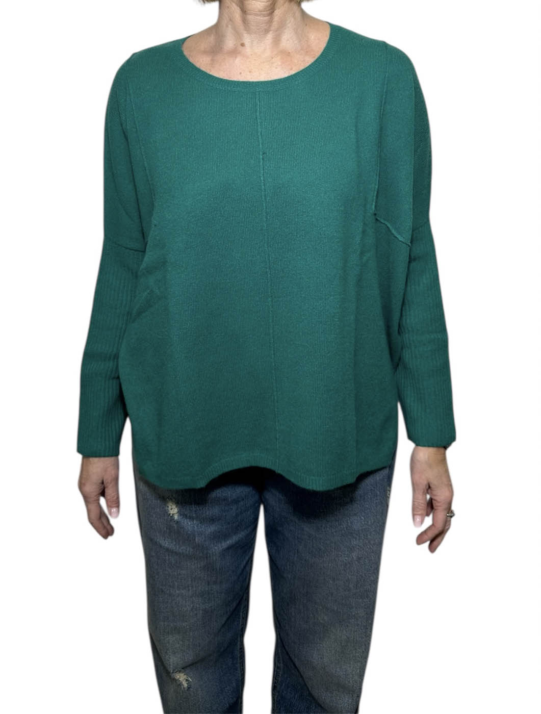 11274 Maglione poncho in cashmere Bourna
