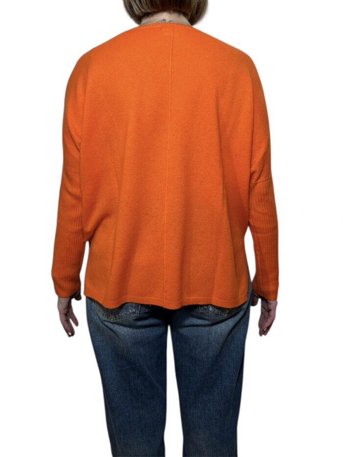 Maglione poncho in cashmere Bourna