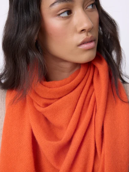 Sciarpa rettangolare in cashmere Violeta