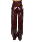 Pantalone impunturato in vinile