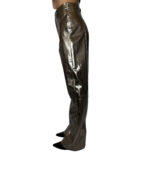 Pantalone impunturato in vinile